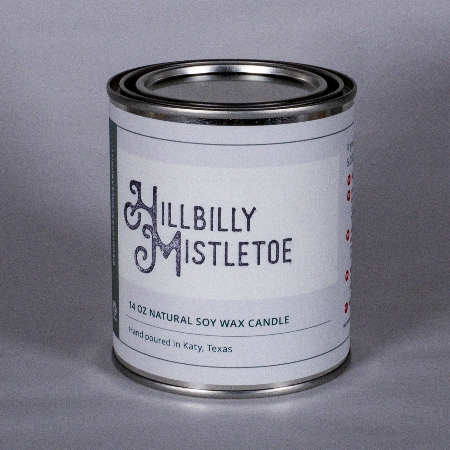 Hillbilly Mistletoe Soy Candle