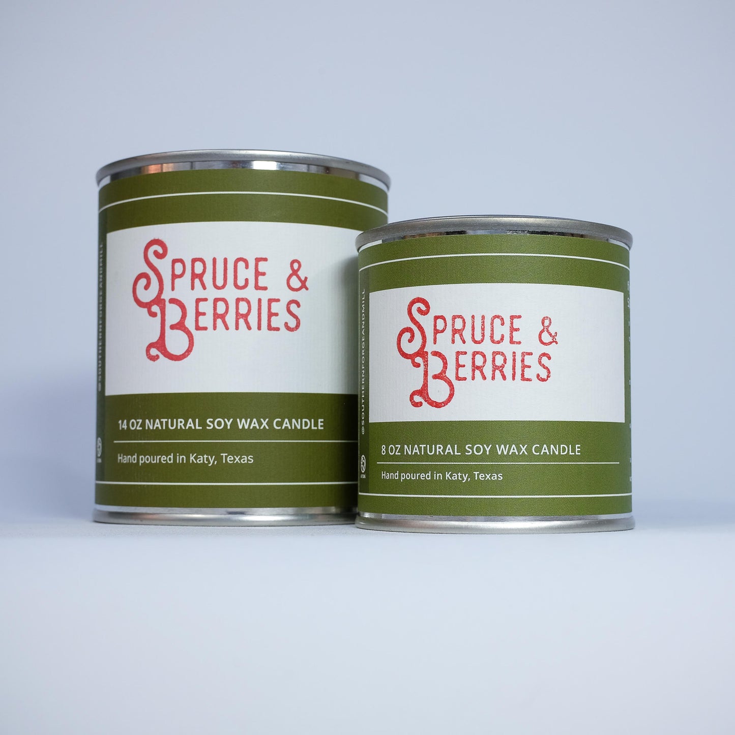 Spruce & Berries Soy Candle