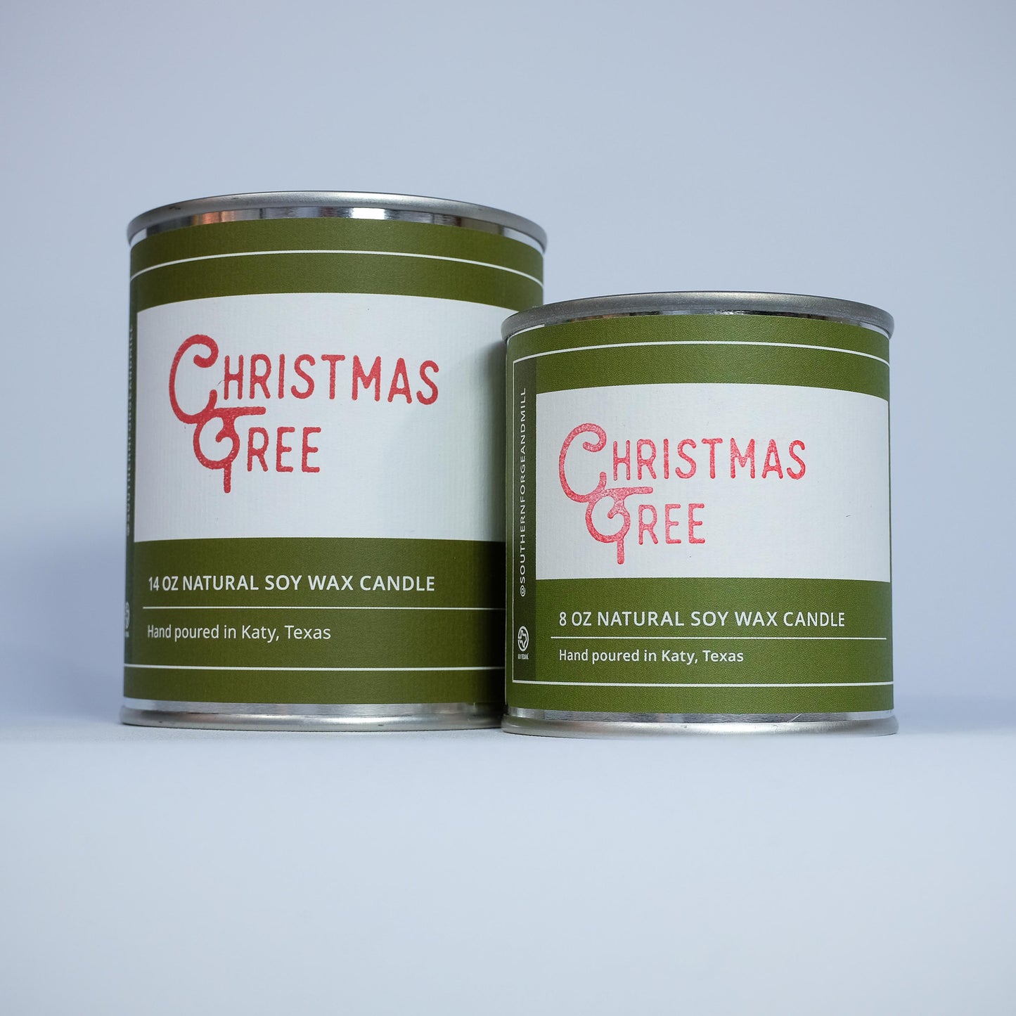 Christmas Tree Soy Candle