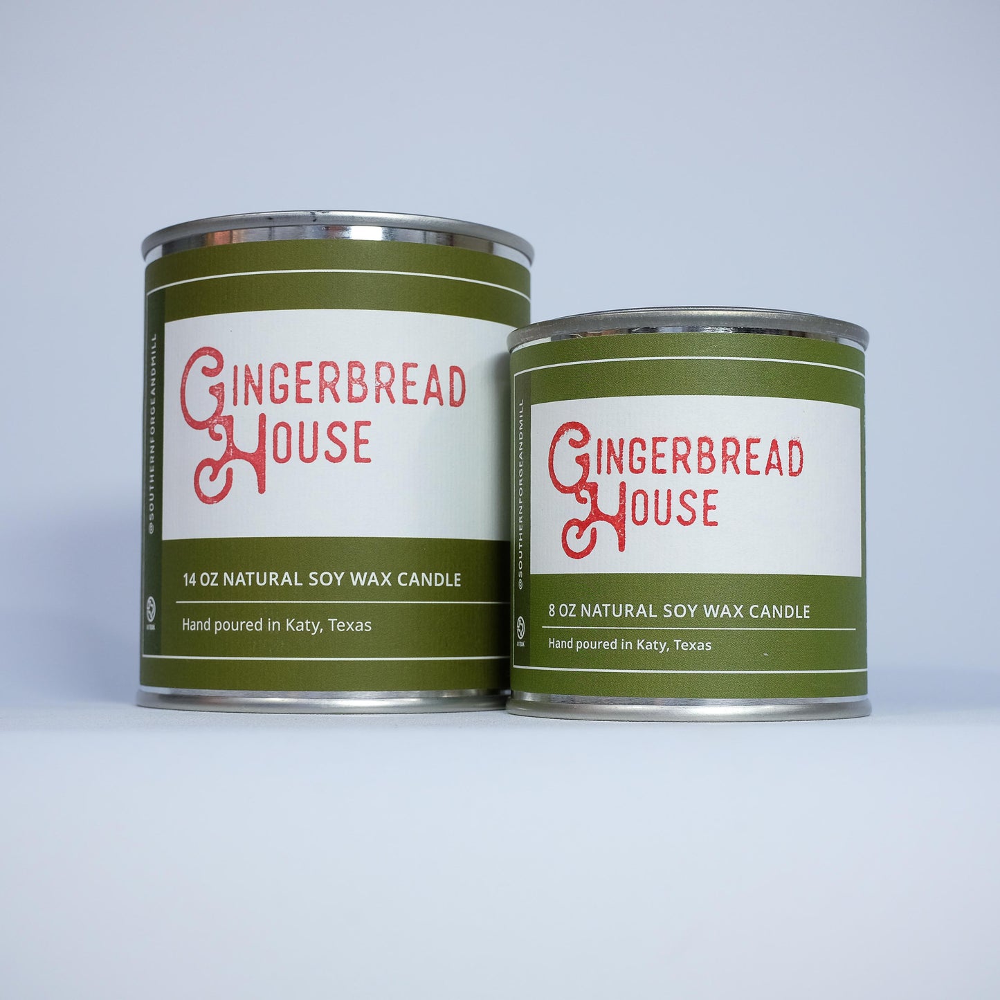 Gingerbread House Soy Candle