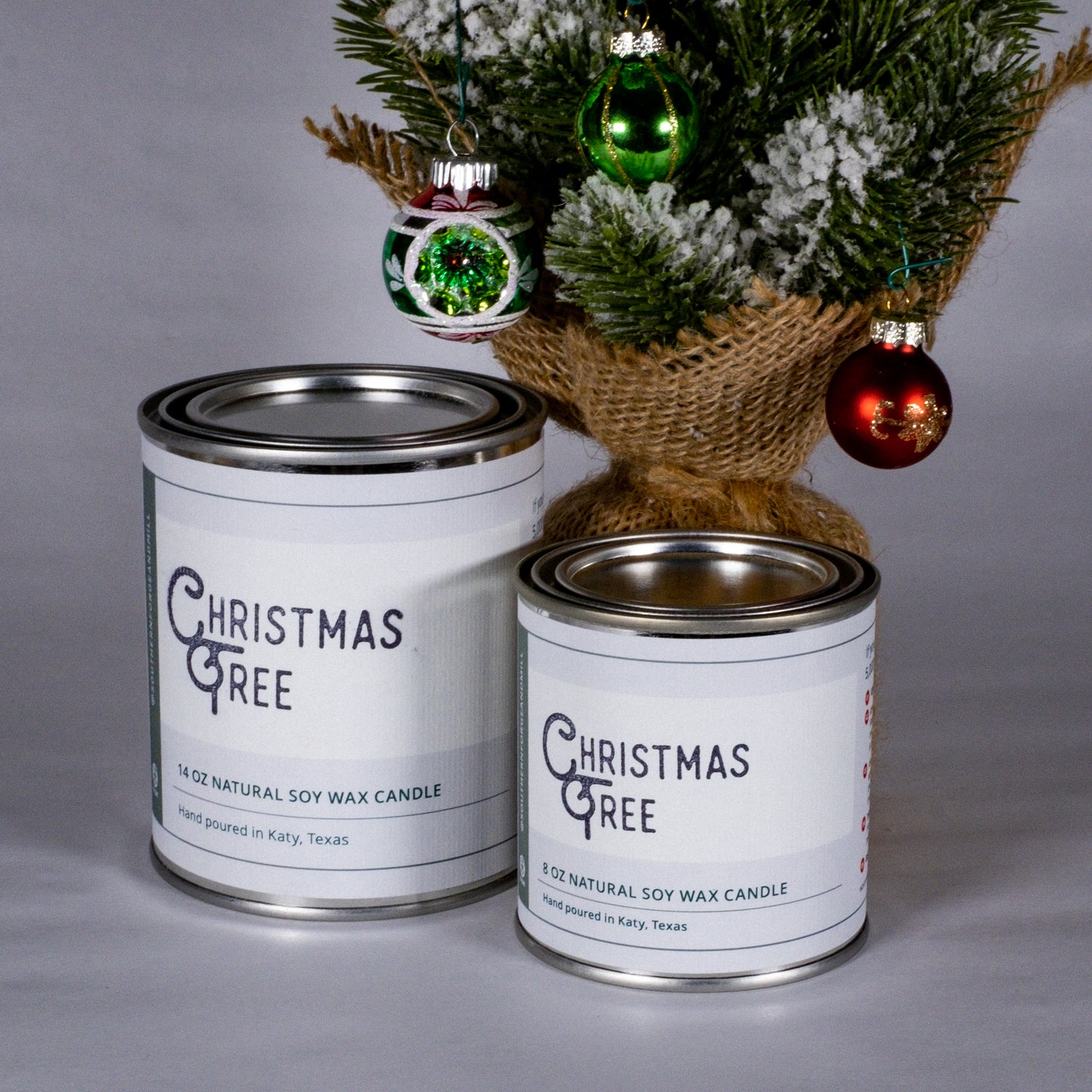 Christmas Tree Soy Candle