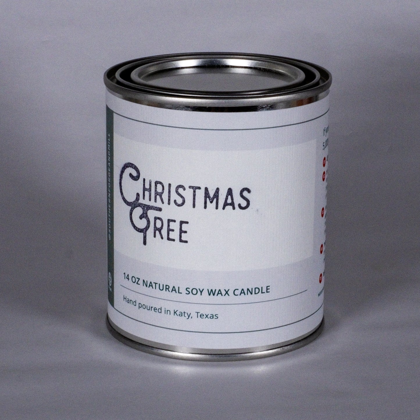 Christmas Tree Soy Candle