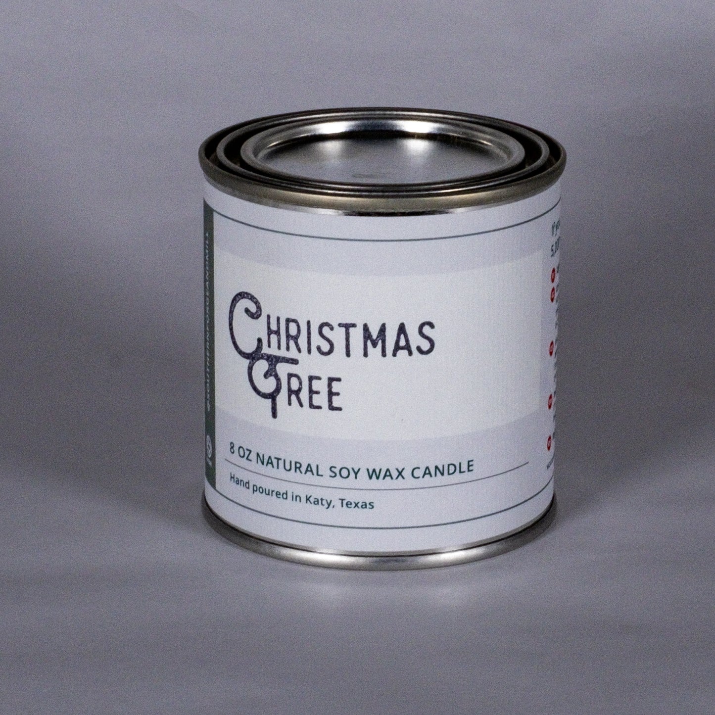 Christmas Tree Soy Candle