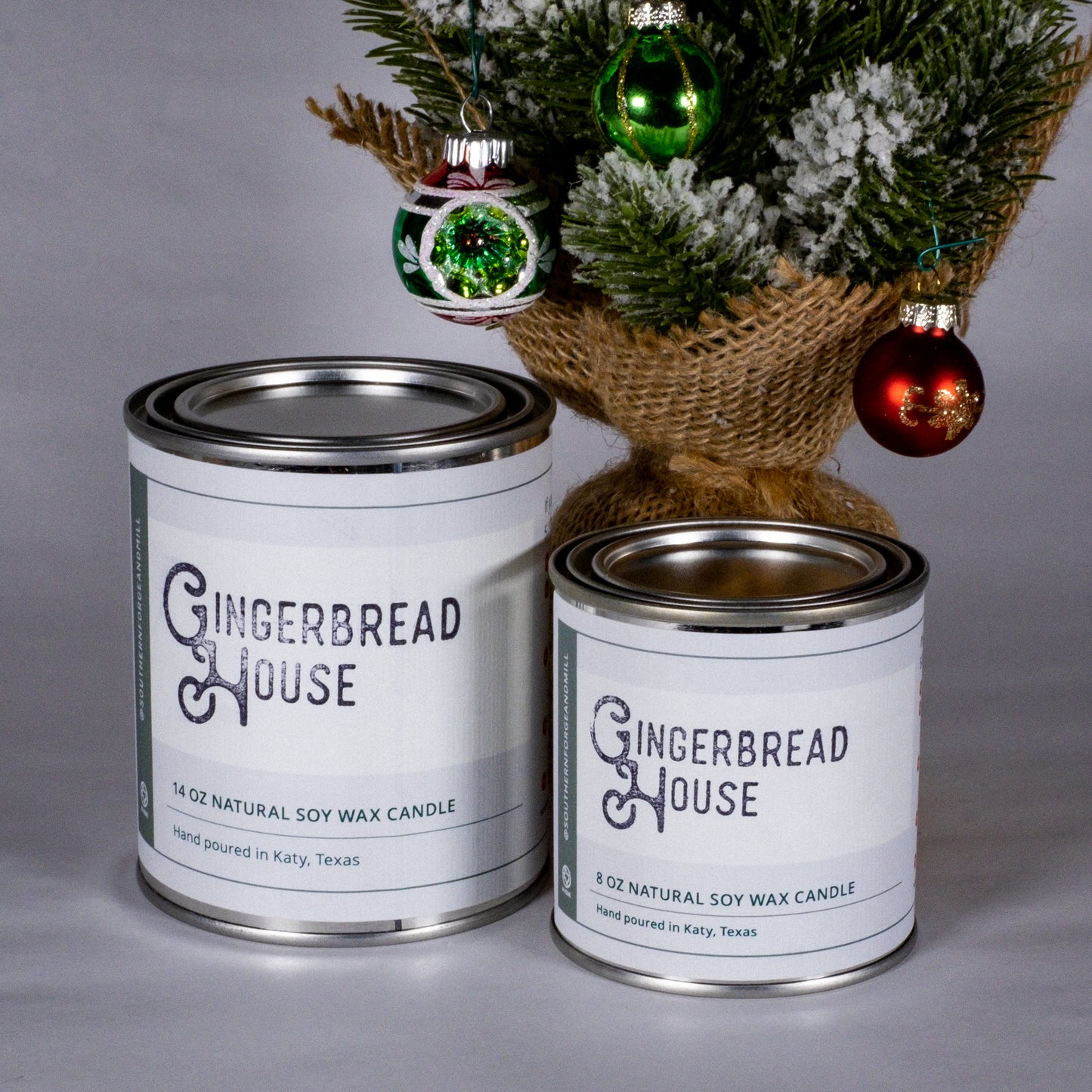 Gingerbread House Soy Candle